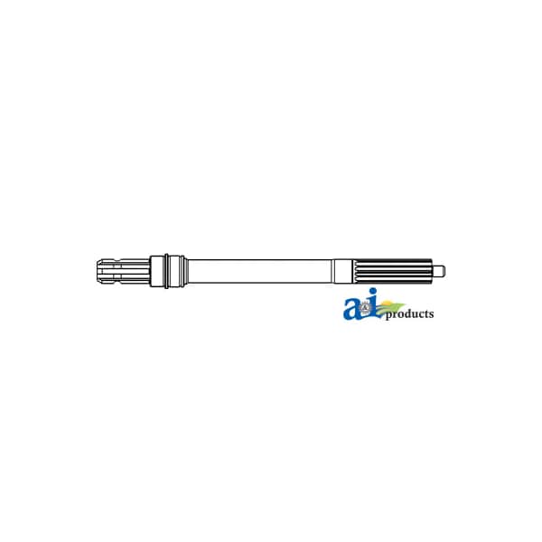 Shaft, Live PTO (540 RPM) 4.5" x3.5" x24.5"